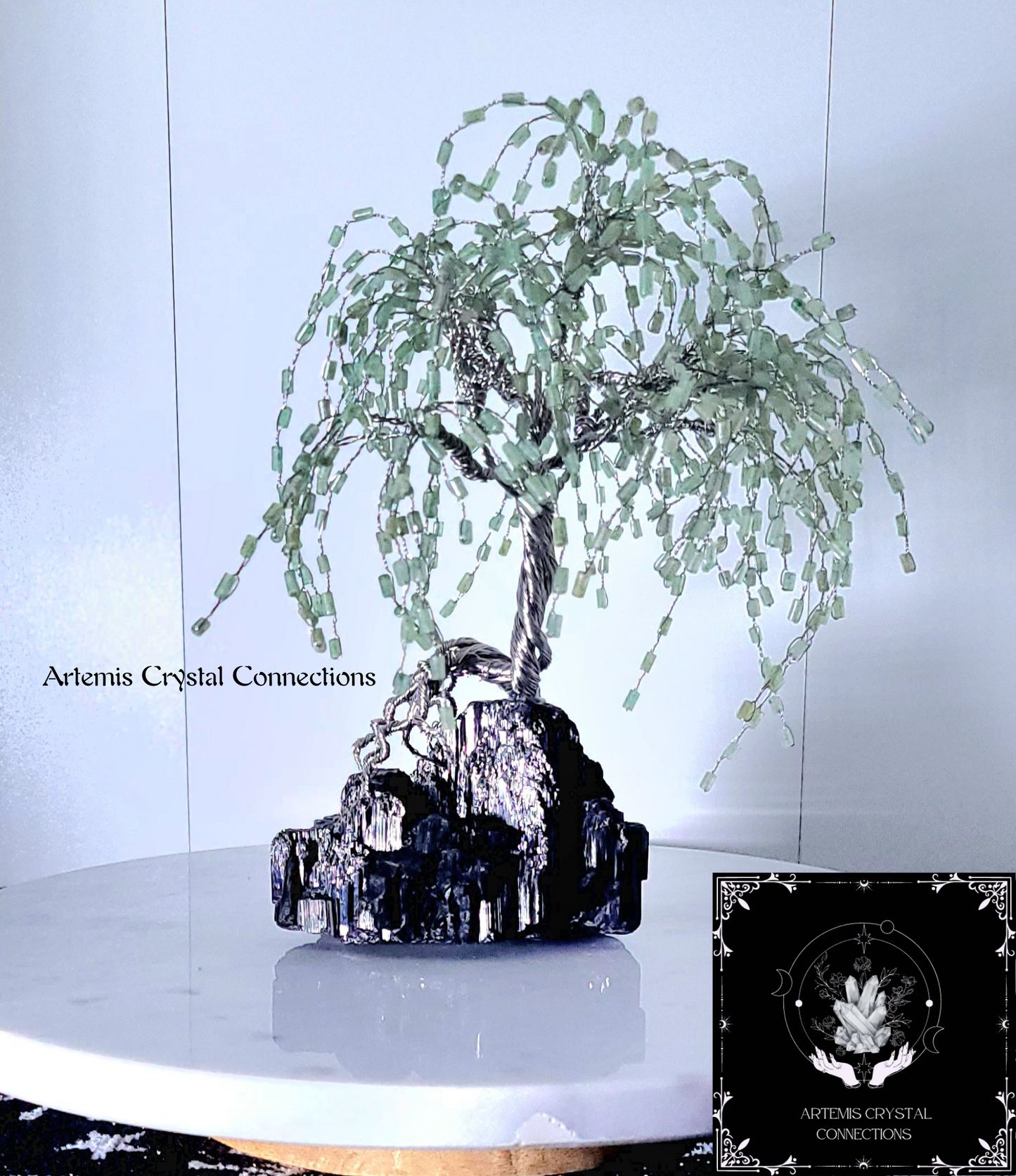 Green Adventurine Willow Tree