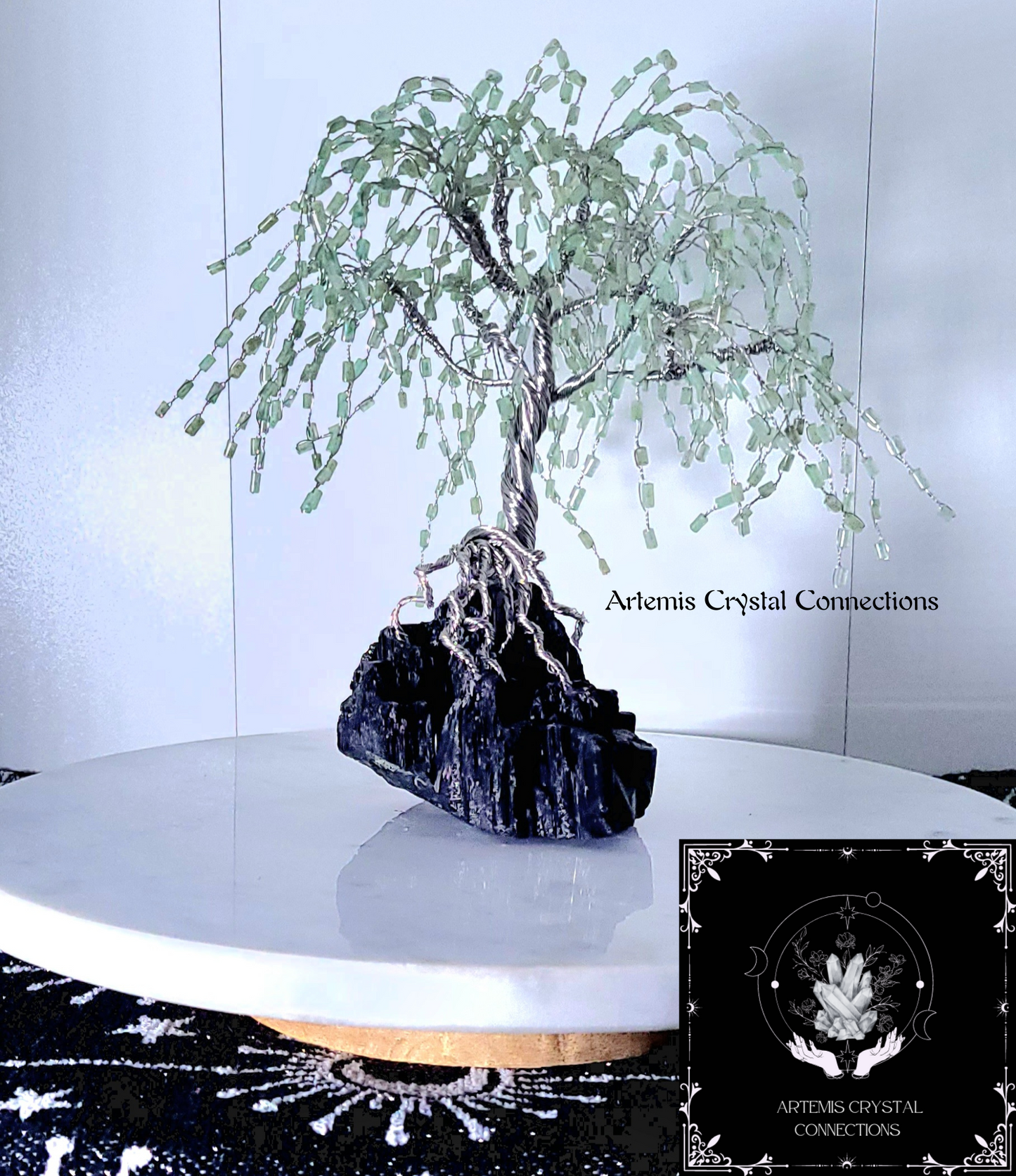 Green Adventurine Willow Tree
