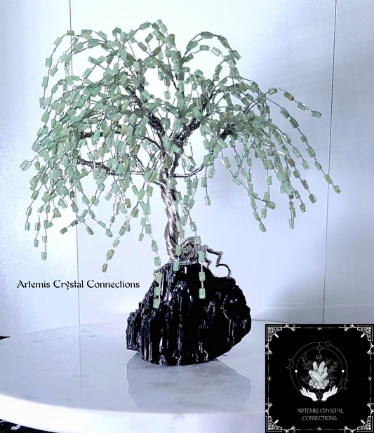 Green Adventurine Willow Tree